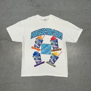 White vintage 7 Eleven Slushie Promo t-shirt